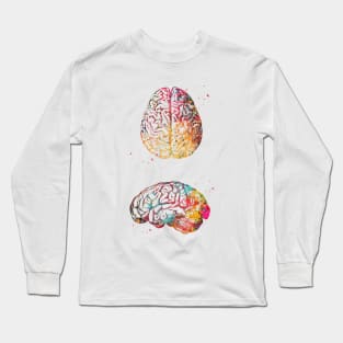 Human Brain Long Sleeve T-Shirt